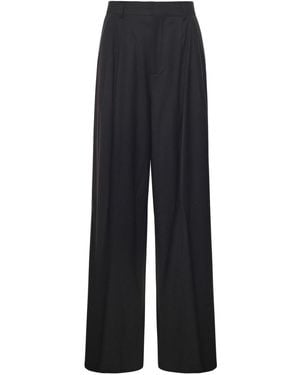 Nineminutes Palazzo Tuxedo Pants - Blue