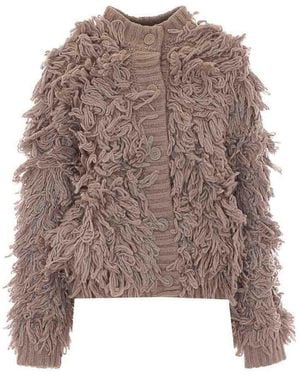 Liu Jo Long Coat - Brown