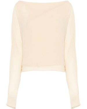 Cortana Trouble Silk Top - Natural
