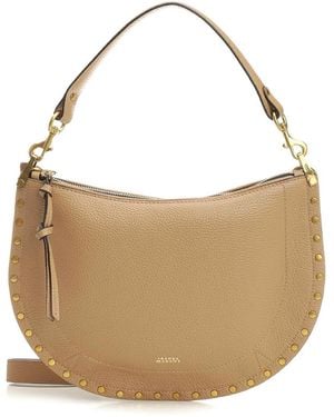 Isabel Marant Crescent-Shaped Shoulder Bag - White