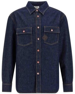 CASABLANCA Denim Shirt - Blue