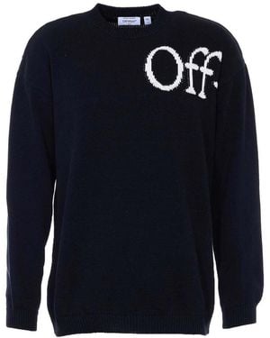 Off-White c/o Virgil Abloh Jumper - Blue
