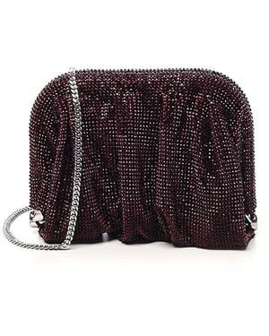 Benedetta Bruzziches Venus La Petite Clutch - Purple