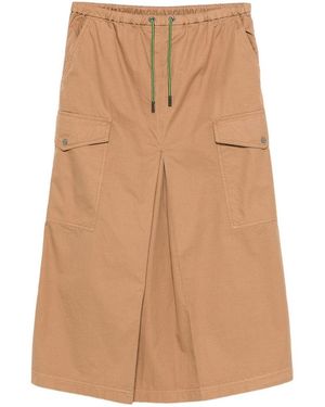 Herno Midi Skirt - Natural