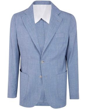 Barba Napoli Bactive Mono Jacket - Blue