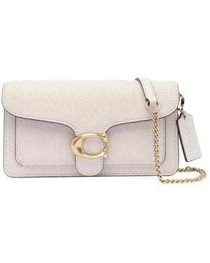 COACH Chalk Tabby Pochette - Bianco