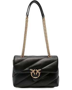 Pinko Love Puff Classic Quilted Bag - Black