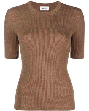 P.A.R.O.S.H. Tops - Brown