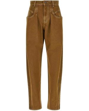Isabel Marant Straight Leg Jeans - Natur