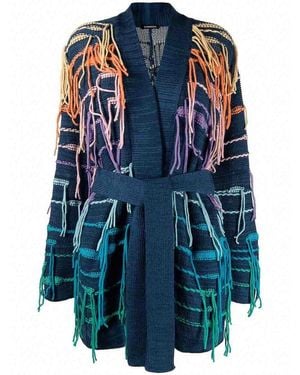 Canessa Psychedelic Cardigan - Blue