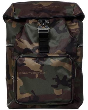 Off-White c/o Virgil Abloh Tech Fabric Backpack - Black
