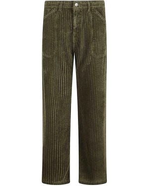 Massimo Alba Trousers - Green