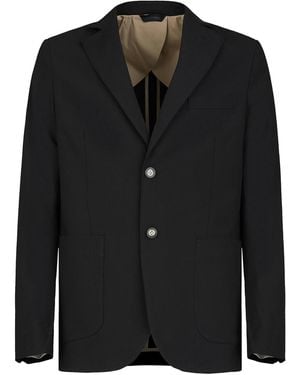 Gazzarrini Single-Breasted Blazer - Black