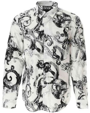 Versace Jeans Couture All Over Baroque Shirt - Grey