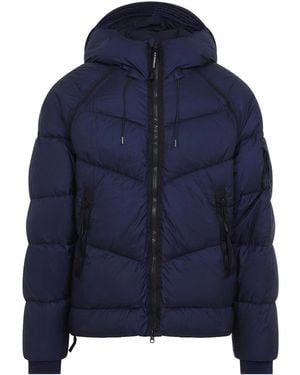 C.P. Company Cp Company Medium Down Shield Jaclet - Blue
