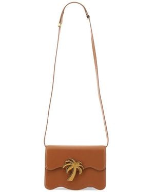 Palm Angels Palm Beach Bag - White