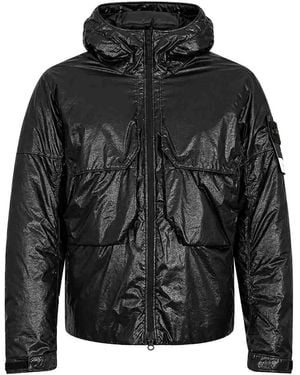 Stone Island Down Filled Comforter - Black