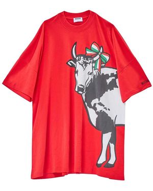 Moschino Over Size Dress - Red