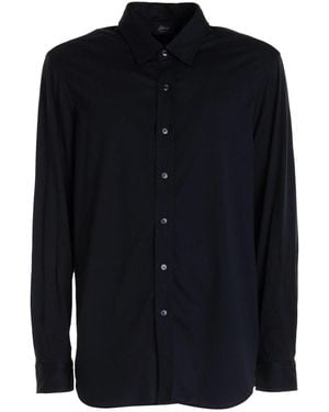 Brioni Classic Long Sleeve Shirt - Blue