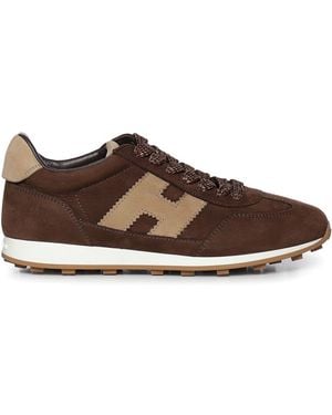 Hogan Athletic Sneakers - Brown