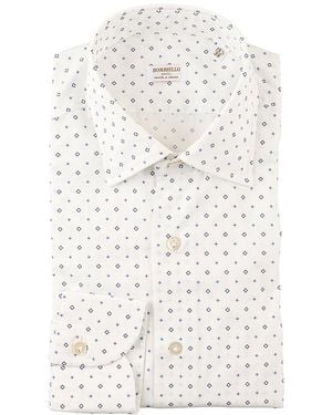 Borriello 100% Cotton Shirt - White