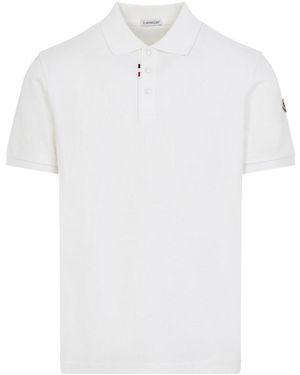 Moncler Polo - Bianco