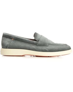 Santoni Revolve Moccasins - Gray