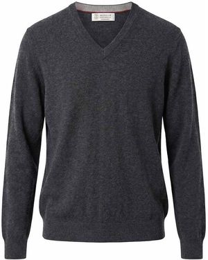 Brunello Cucinelli Cashmere Jumper - Blue