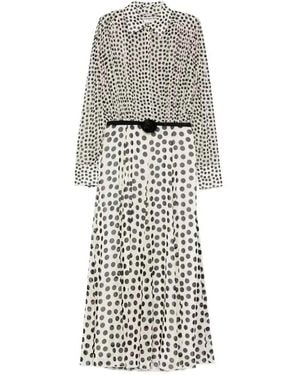 La Petite Robe Di Chiara Boni Liyan Long Dress - White