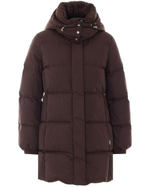 Add Giacca Lunga Imbottita Amadeus Ped - Marrone