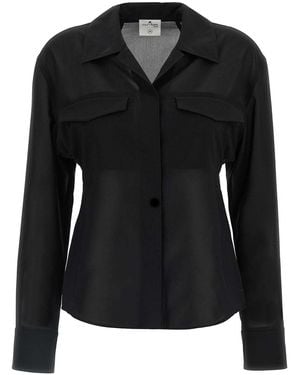 Courreges Pocket Shirt - Black