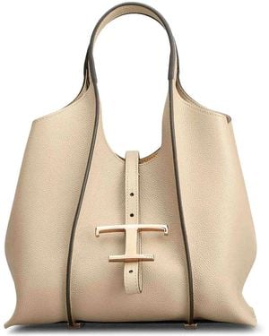 Tod's Schultertasche - Natur