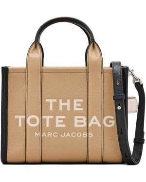 Marc Jacobs The Colourblock Small Tote Bag - Natural