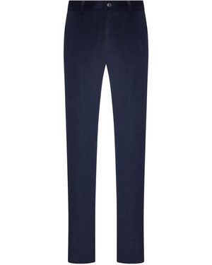 Etro Slim Fit Corduroy Pants - Blue