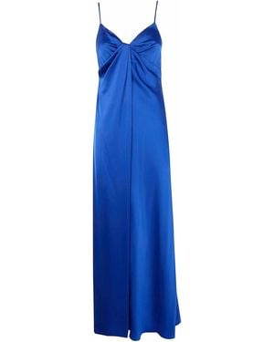 Ralph Lauren Aloomali Gwn Sleeveless Gown - Blue