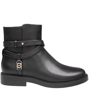 MICHAEL Michael Kors Abigail Flat Bootie - Black