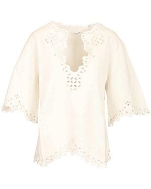 Isabel Marant Shana Top - White