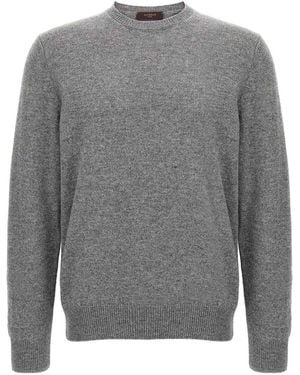 Zanone Wool Jumper - Grey