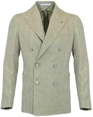 Tagliatore Double-Breasted Jacket - Green