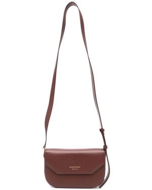 Emporio Armani Leather Corssbody Bag - White