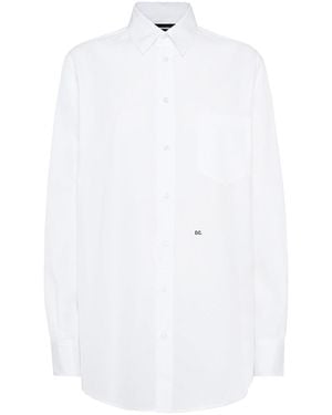 DSquared² Maxi Dean Shirt - White