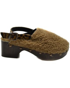 Avec Moderation Sabot - Brown