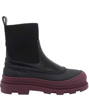Moncler Vera Edge Booties - Black