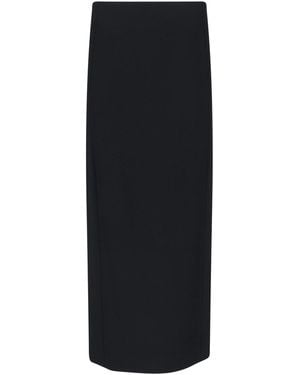 KHAITE Maxi Skirt - Black