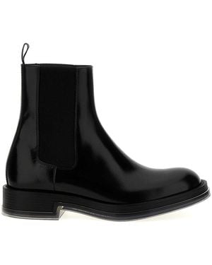 McQueen 'Float' Chelsea Boots - Black