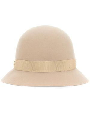Helen Kaminski Cloque Etta Cap - Natural