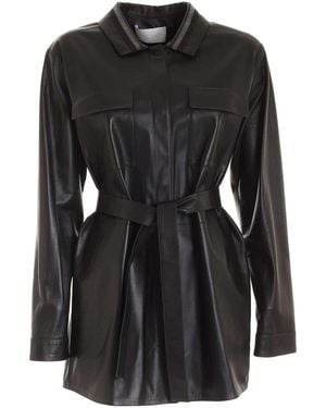 Fabiana Filippi Leather Jacket - Black