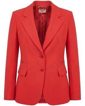Elisabetta Franchi Jacket - Red
