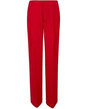 Ralph Lauren Kirahn-Full Length-Pleated - Red
