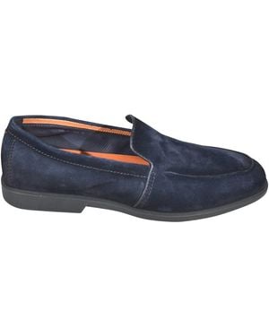 Santoni Flat Shoes - Blue